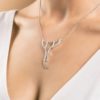 Pendentif en diamants 1.7ct