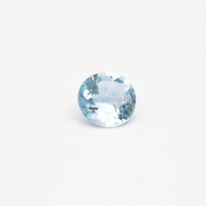 round aquamarine 027ct